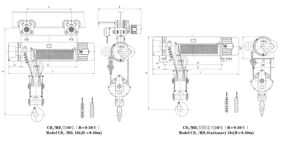 CD1、MD1電動葫蘆